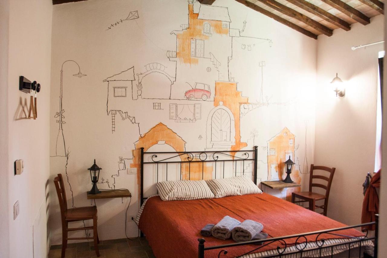 Terra Della Lanterna Bed and Breakfast Cetona Buitenkant foto